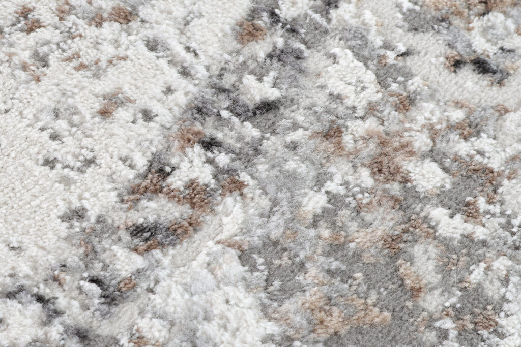 Alfombra Valley Redonda Gris Ornamental Vintage