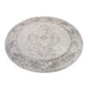 Alfombra Valley Redonda Gris Ornamental Vintage