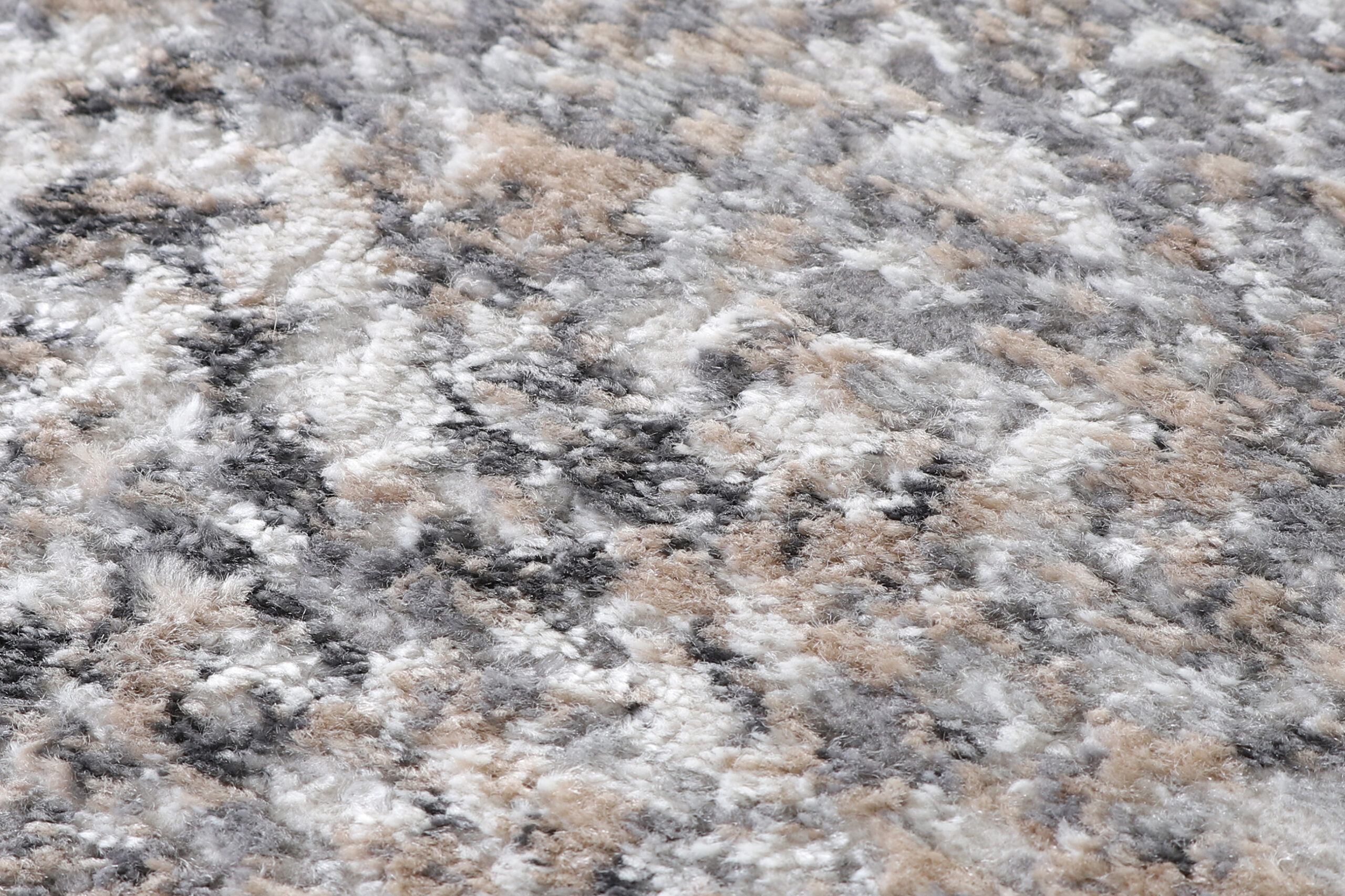 Alfombra Valley Redonda Gris Oscuro Abstracto Líneas