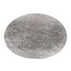 Alfombra Valley Redonda Gris Oscuro Abstracto Líneas