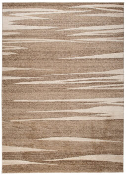 Alfombra Sari Beige Oscuro Rayas