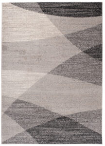 Alfombra Sari Gris Beige Geométrico