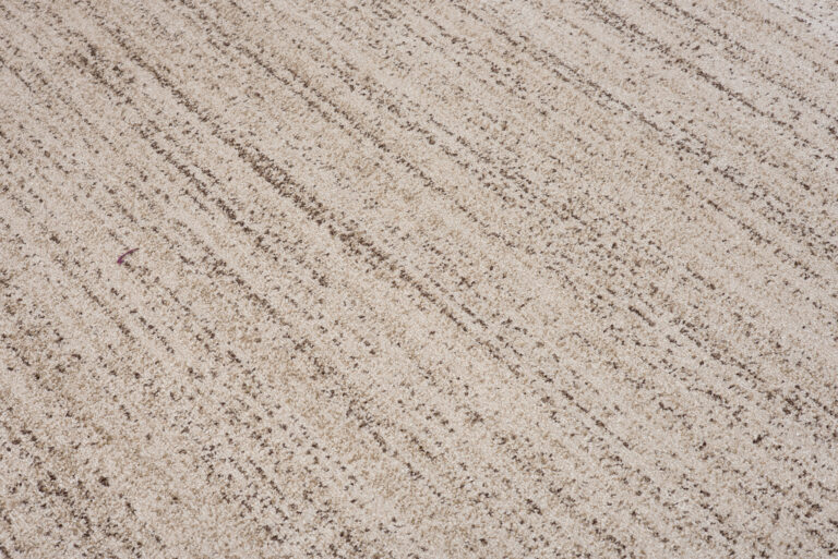 Alfombra Sari con Flecos Crema Oscuro