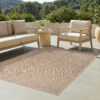 Alfombra de Exterior Yucana Beige Rayas