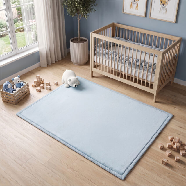 Alfombra Infantil Fluffin Azul