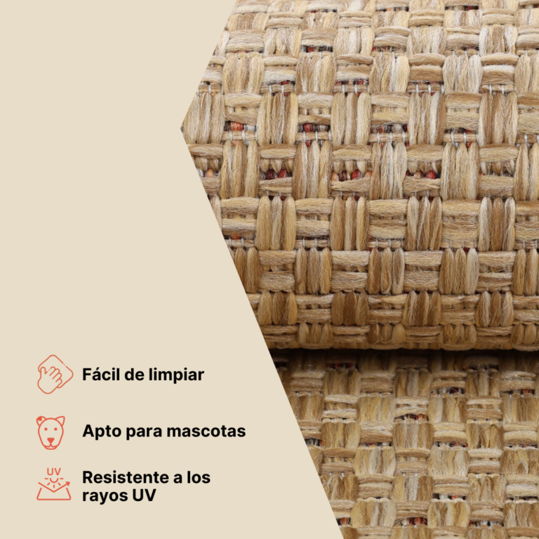 Alfombra Exterior Verano Beige
