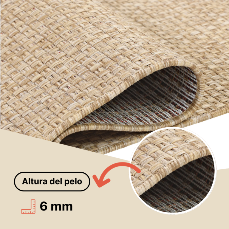 Alfombra Exterior Verano Beige