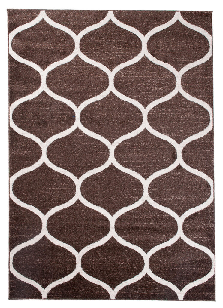 Alfombra Sari Marrón Trellis