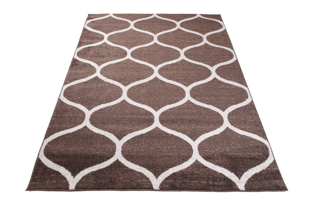 Alfombra Sari Marrón Trellis