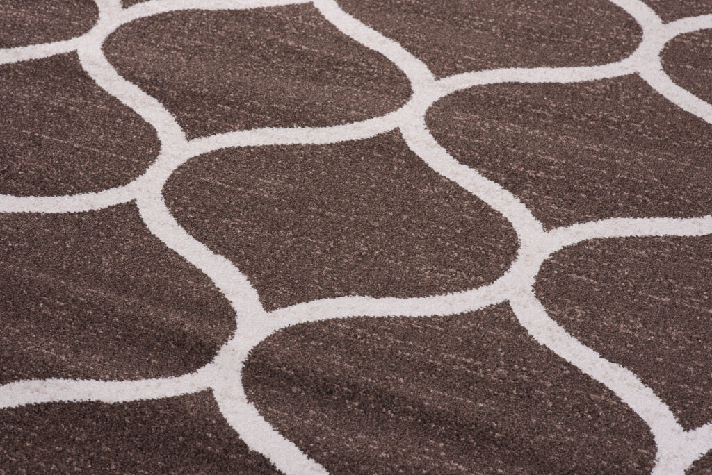 Alfombra Sari Marrón Trellis