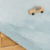 Alfombra Infantil Fluffin Cuadrada Azul