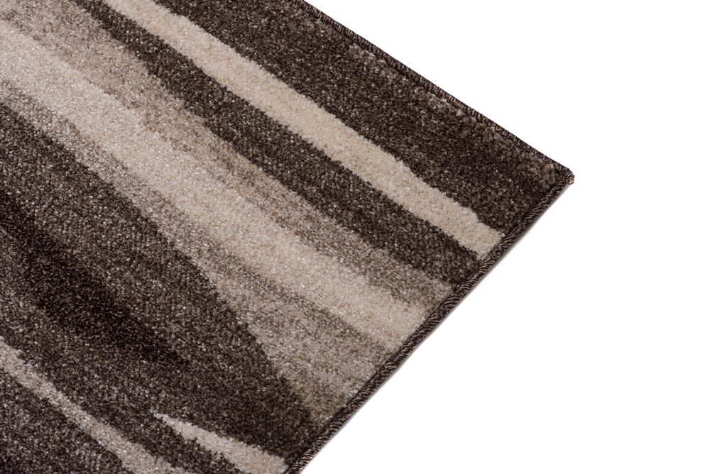 Alfombra Sari Marrón Beige Abstracto