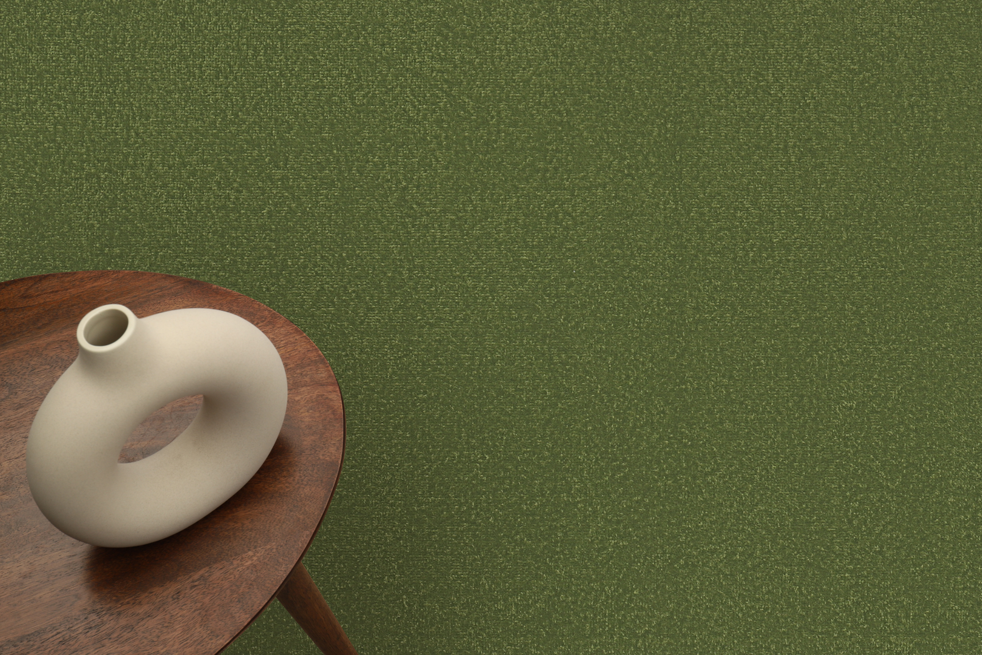 Alfombra de Pasillo Mono Indoor Outdoor Verde