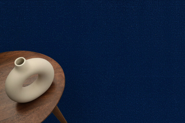 Alfombra de Pasillo Mono Indoor Outdoor Azul Marino