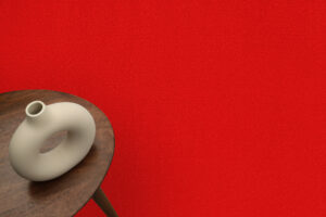 Alfombra de Pasillo Mono Indoor Outdoor Roja