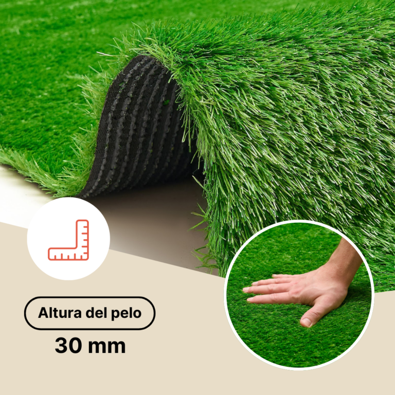 Césped Artificial Taifo Verde 30 mm