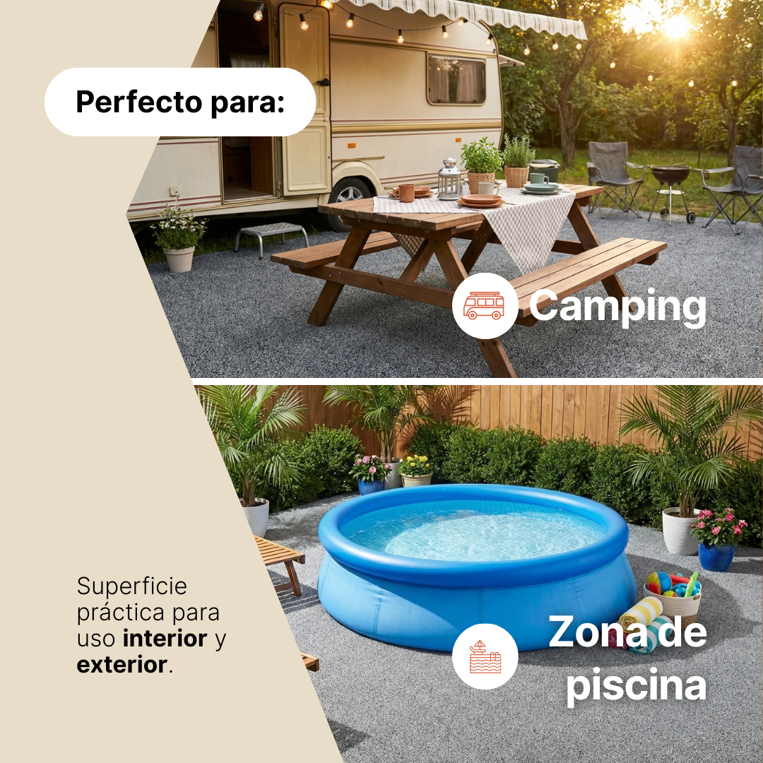 Césped Artificial Canyoo Gris 7 mm