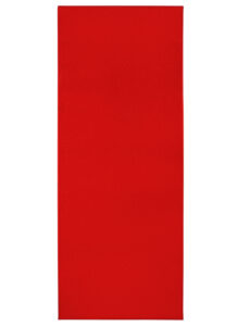 Alfombra de Pasillo Mono Indoor Outdoor Roja