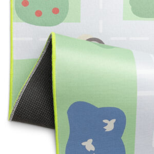 Alfombra Infantil Snooki Ciudad Verde Antideslizante