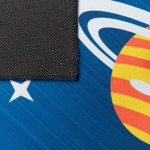 Alfombra Infantil Snooki Cohetes Azul Marino Antideslizante