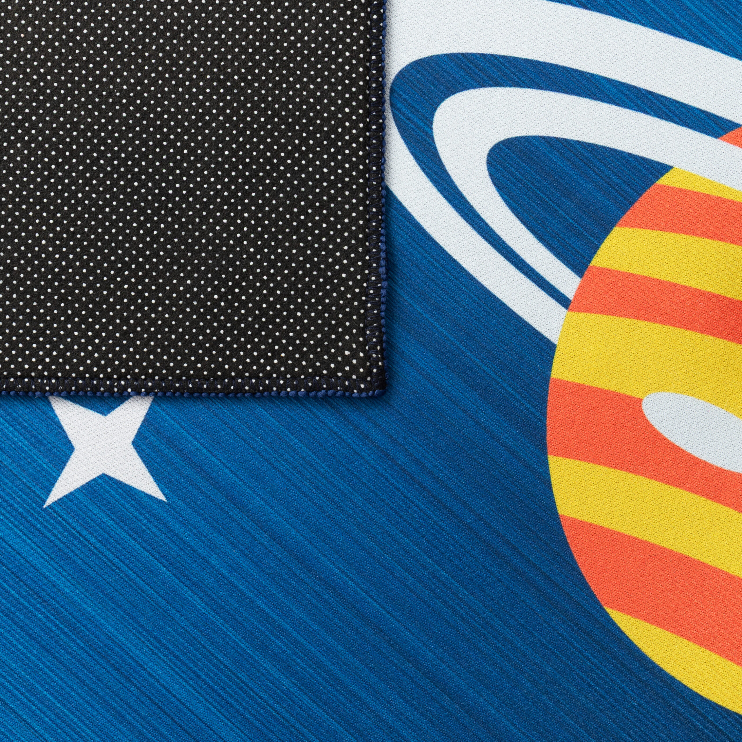 Alfombra Infantil Snooki Cohetes Azul Marino Antideslizante