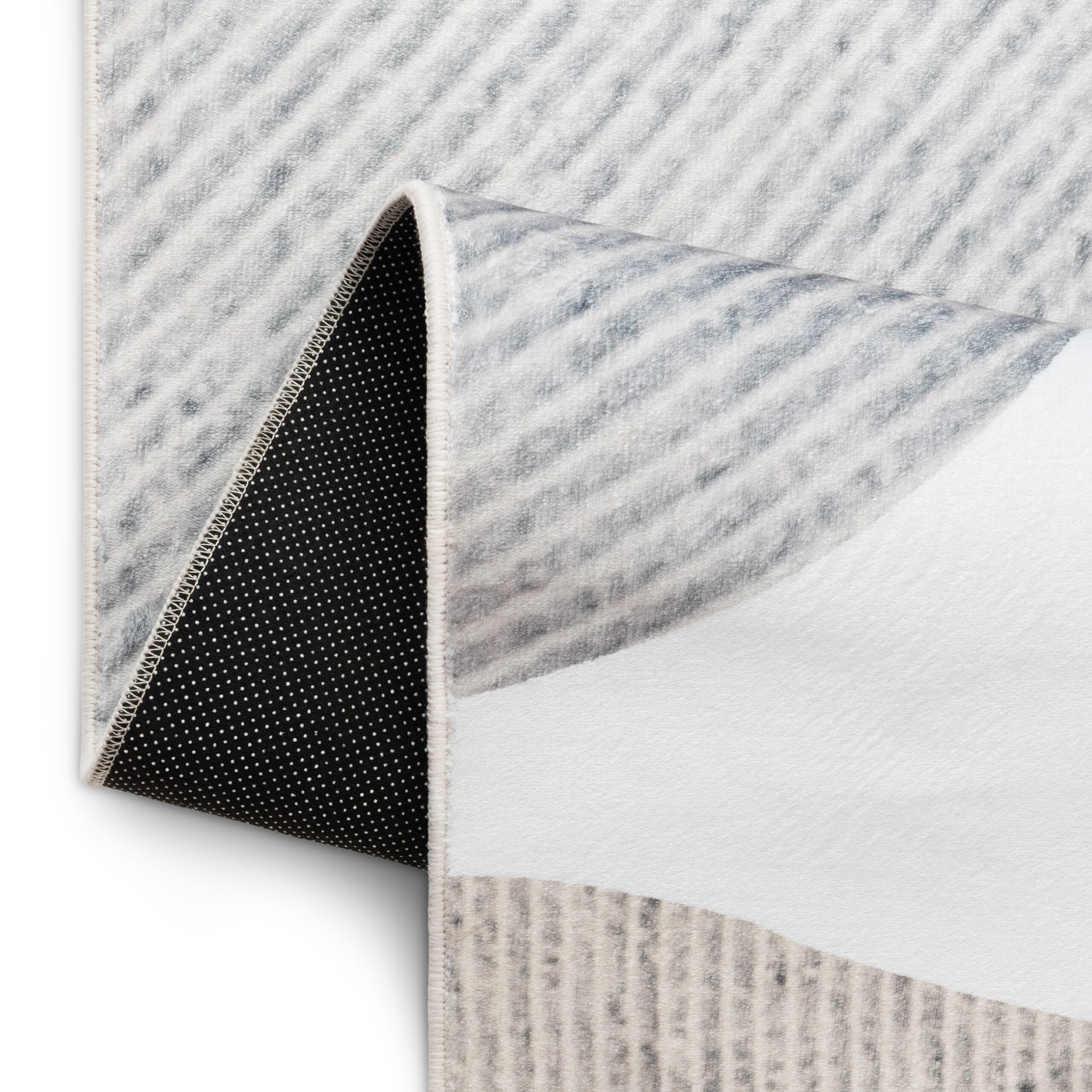 Alfombra Wisp Gris Azul Abstracto