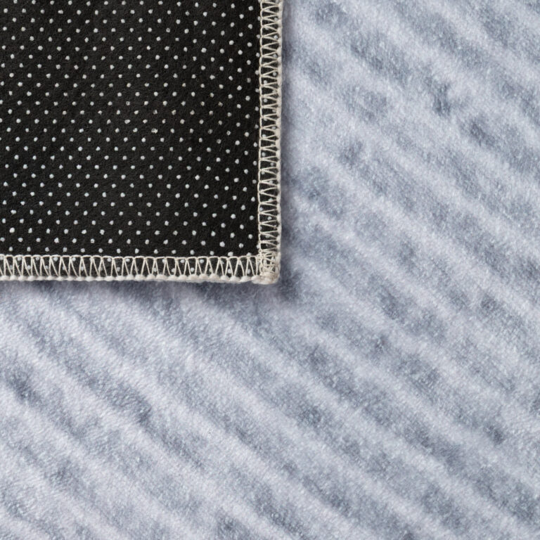 Alfombra Wisp Gris Azul Abstracto