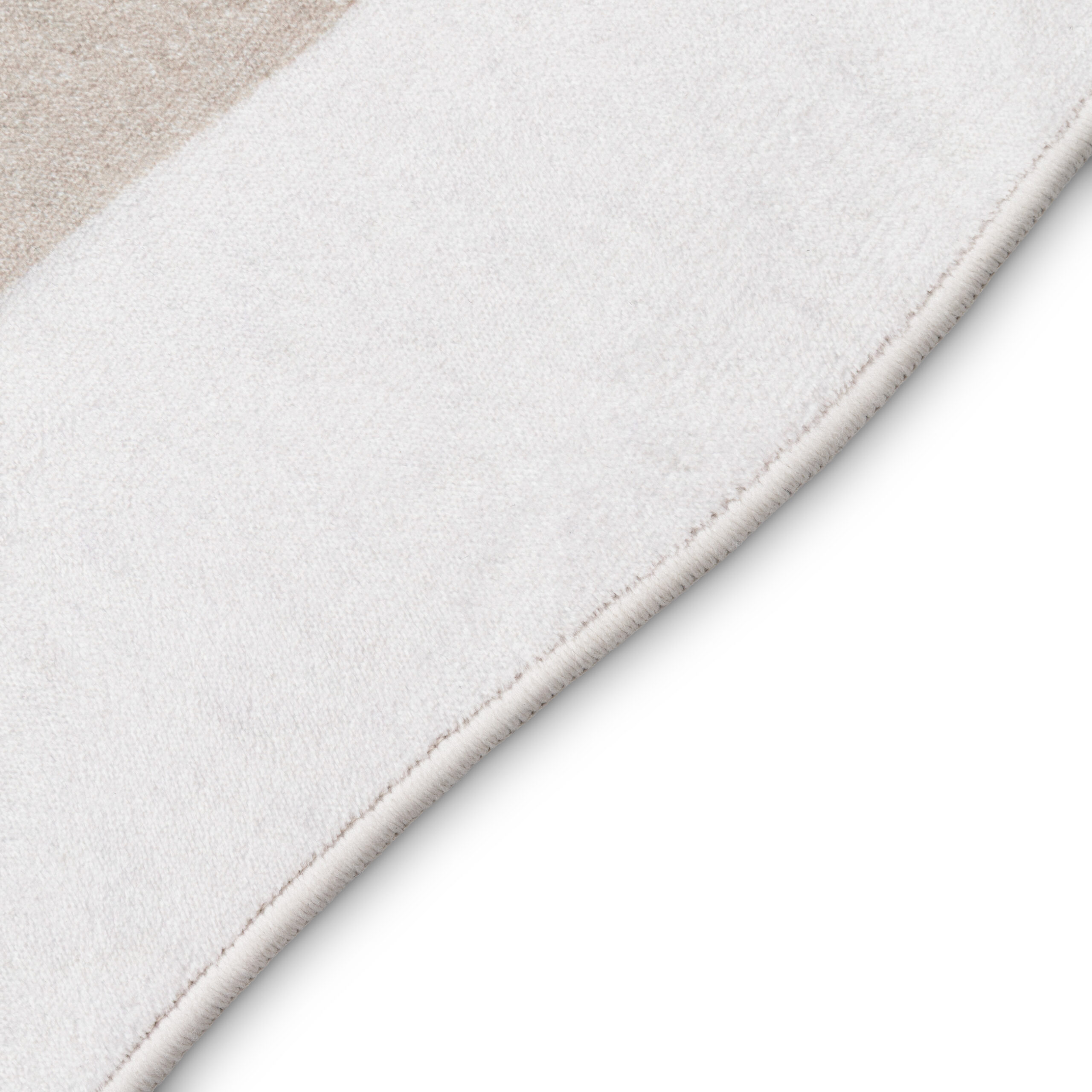 Alfombra Wisp Con Forma Irregular Beige