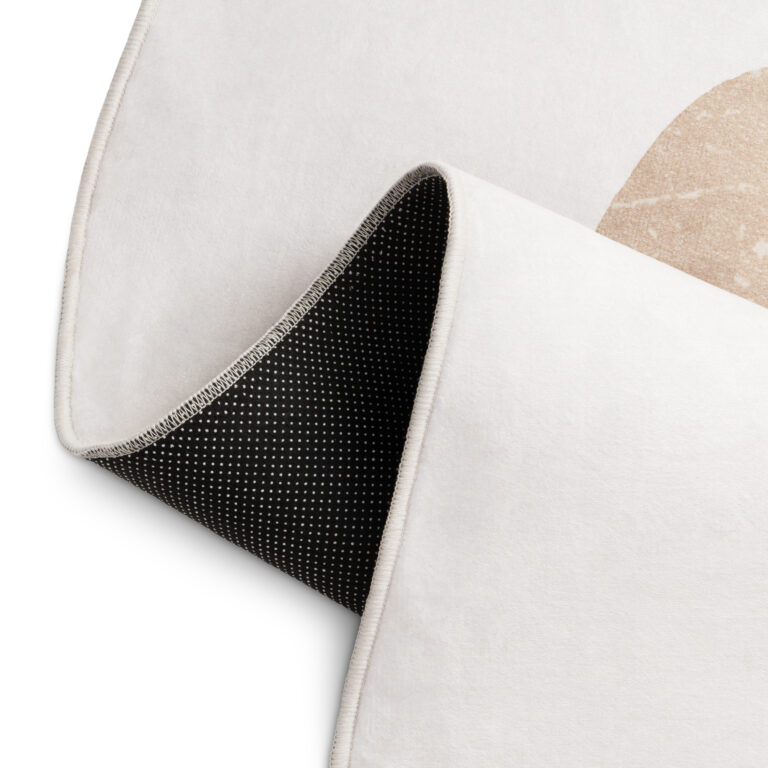 Alfombra Wisp Con Forma Irregular Pastel