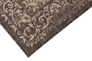 Alfombra Exterior Melissa Marrón Oscuro Vintage