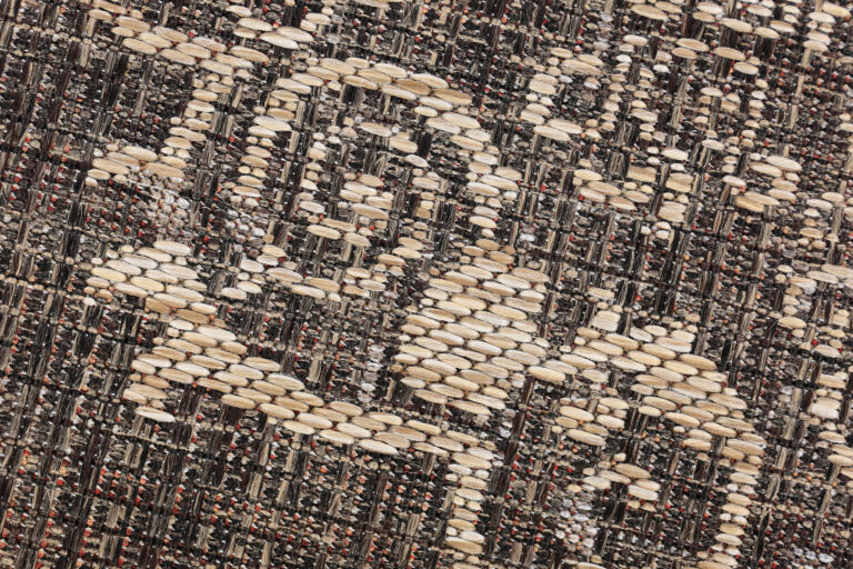 Alfombra Exterior Melissa Marrón Oscuro Vintage