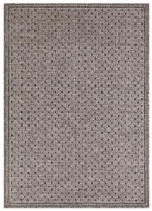 Alfombra Exterior Melissa Marrón Rombos