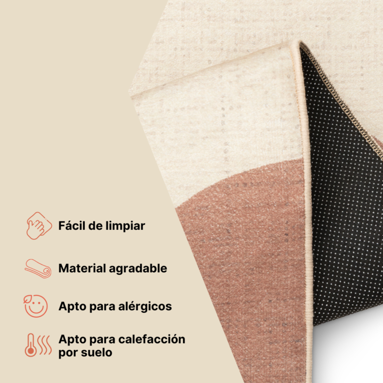 Alfombra Wisp Beige Pastel Geométrico