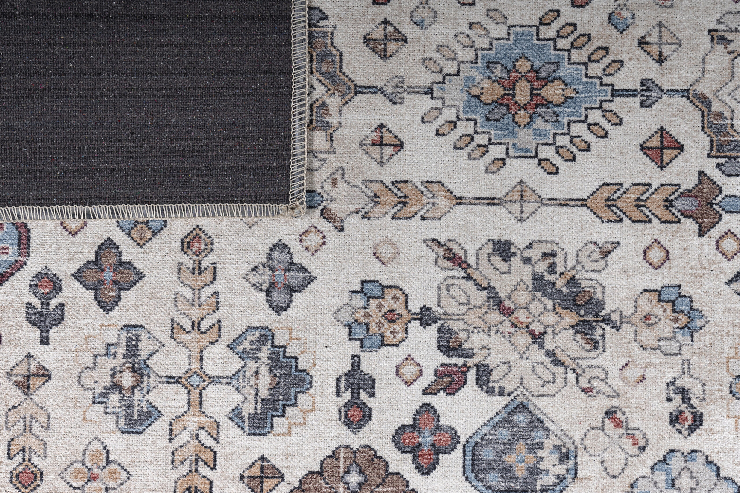 Alfombra Dubai Multicolor Vintage Antideslizante