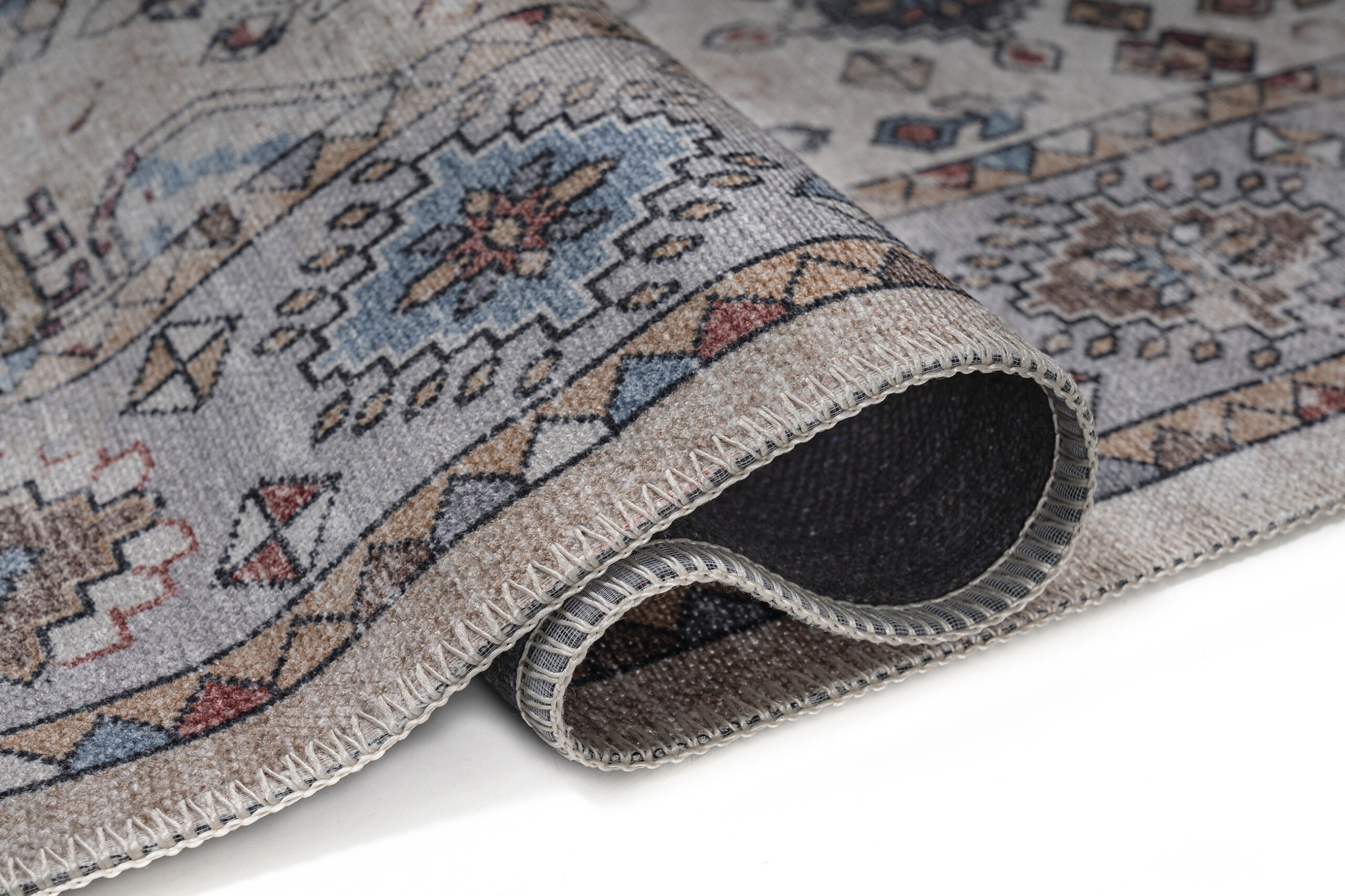 Alfombra Dubai Multicolor Vintage Antideslizante