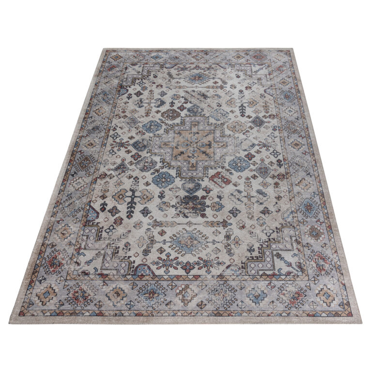 Alfombra Dubai Multicolor Vintage Antideslizante