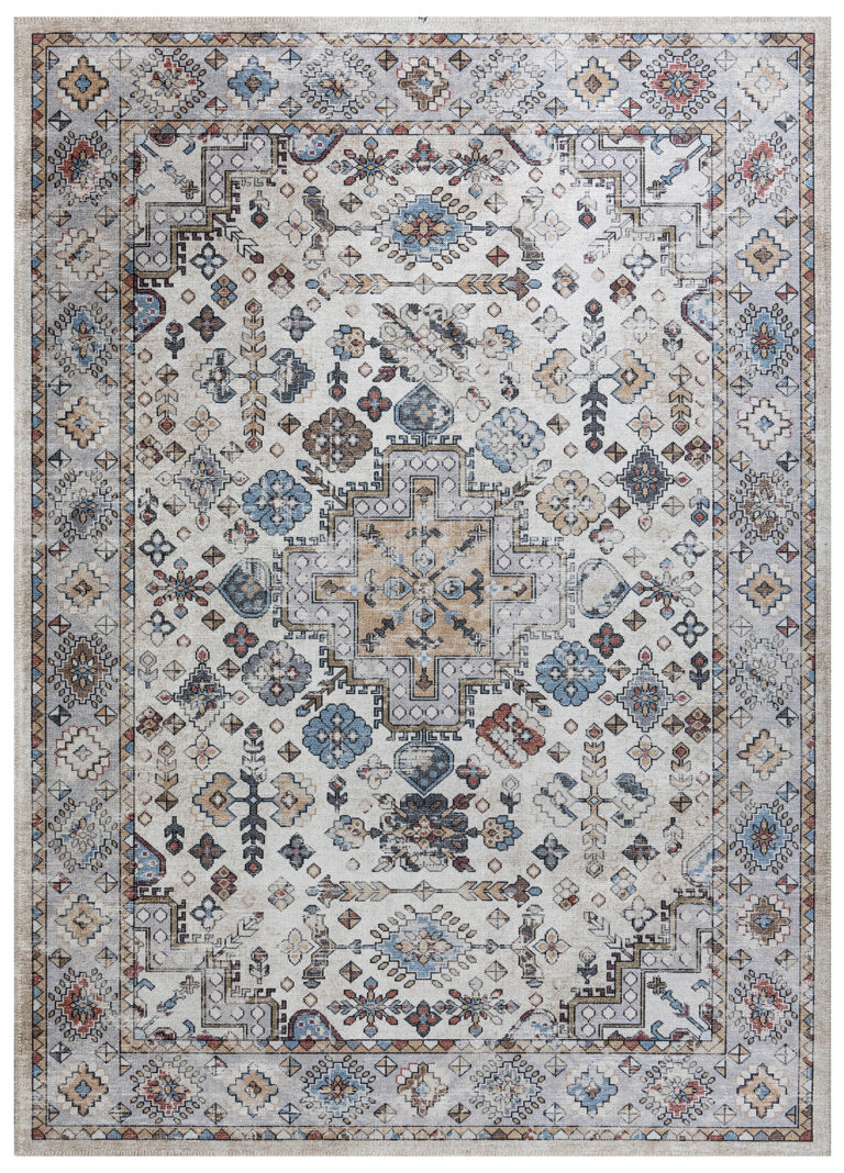 Alfombra Dubai Multicolor Vintage Antideslizante