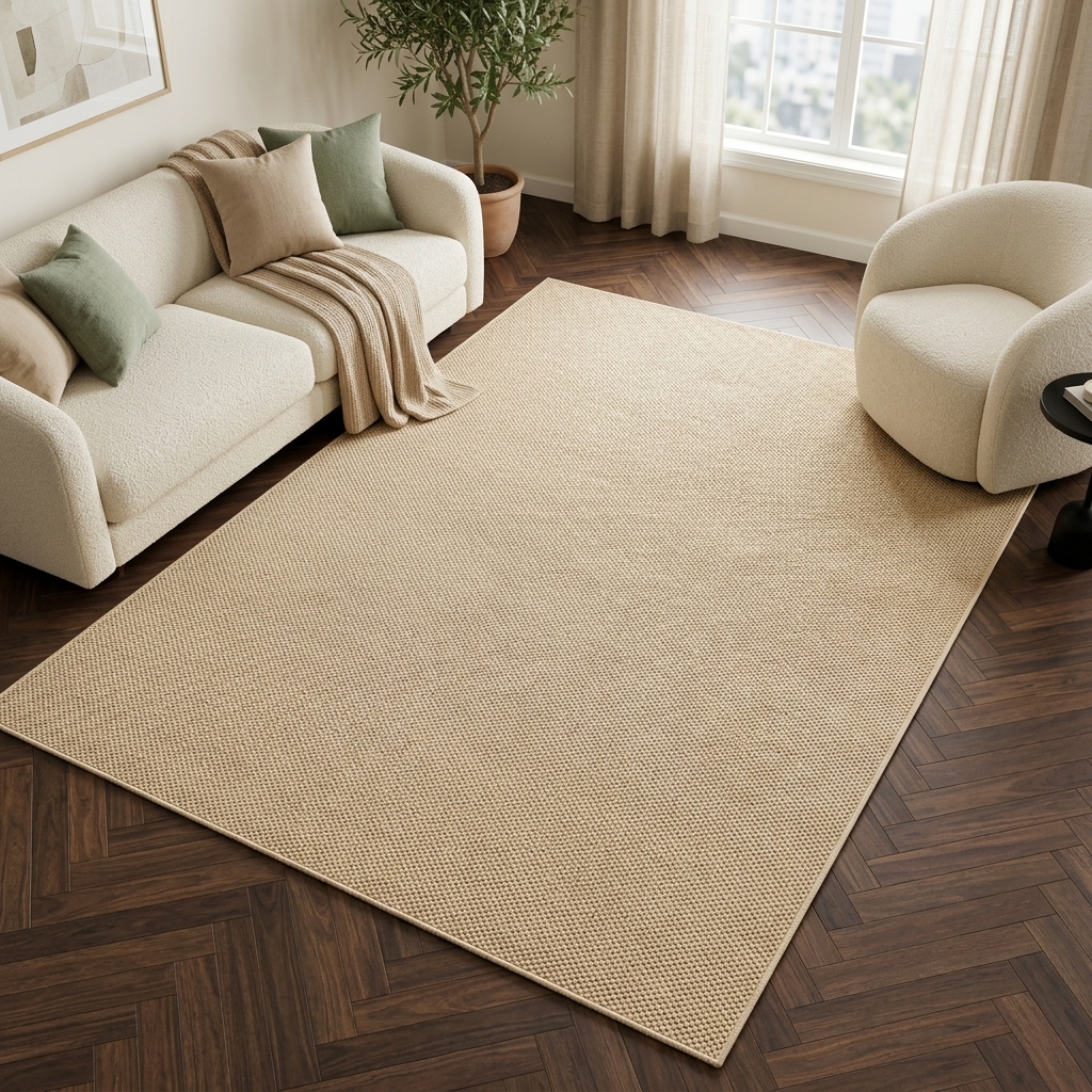 Alfombra Exterior Calma Beige