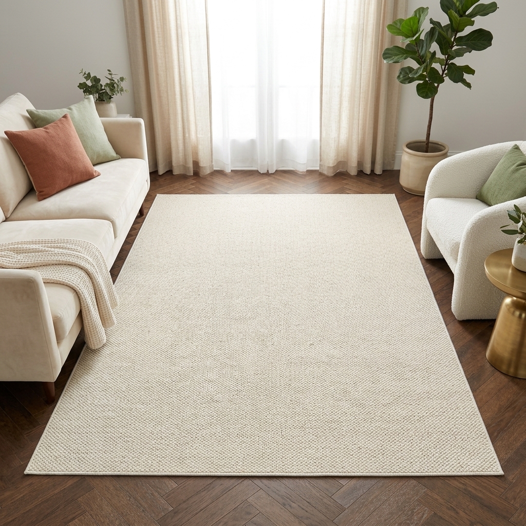 Alfombra Exterior Calma Crema