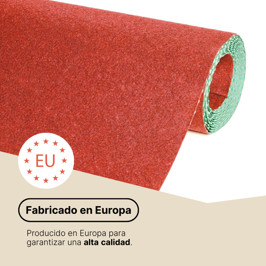 Césped Artificial Pemba Rojo 4 mm