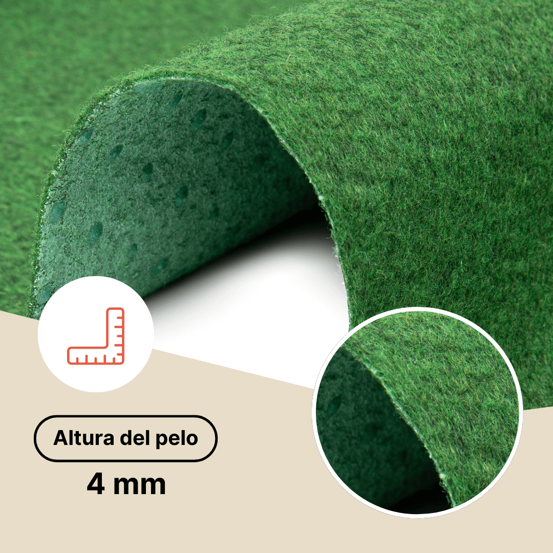 Césped Artificial Pemba Verde 4 mm
