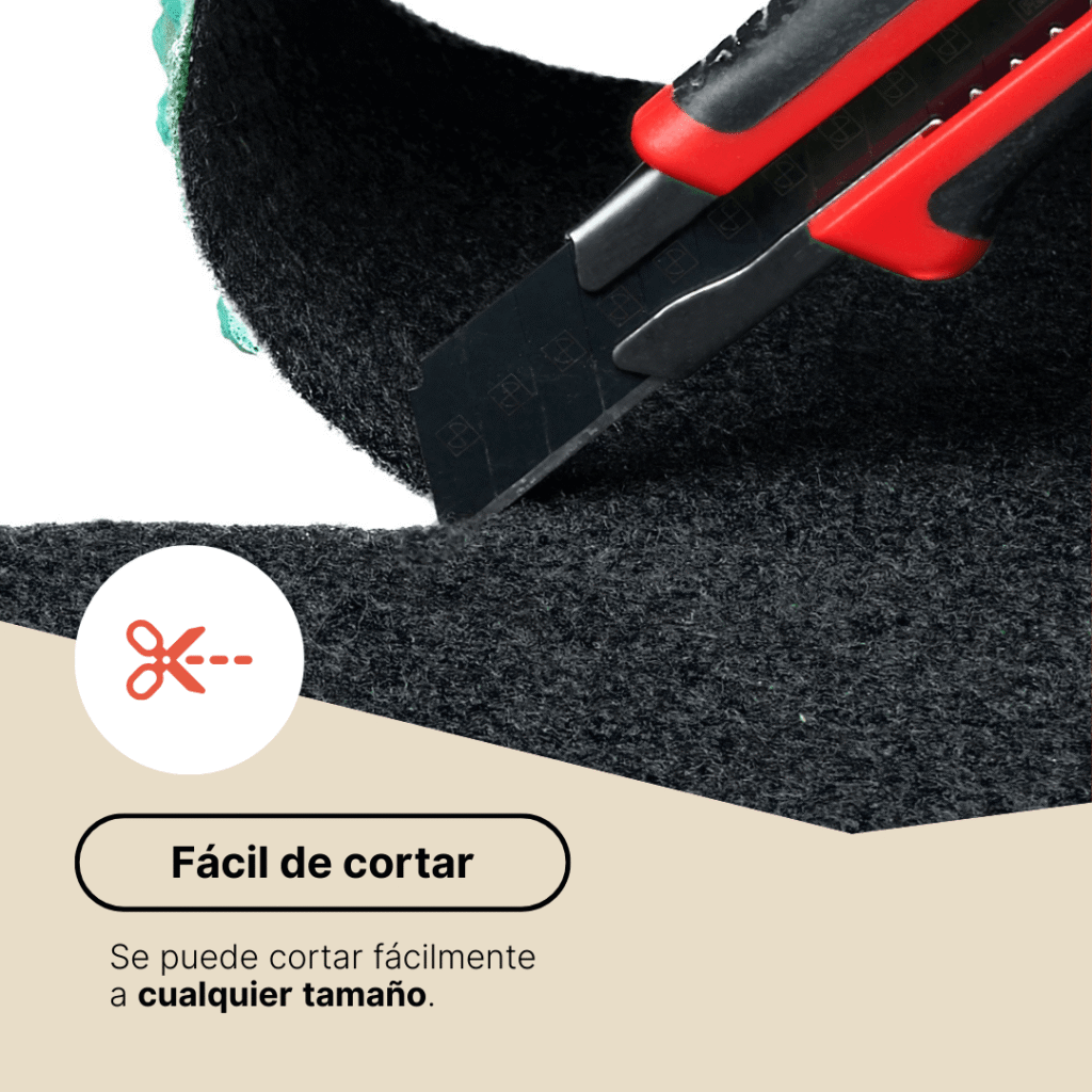 Césped Artificial Pemba Gris 4 mm