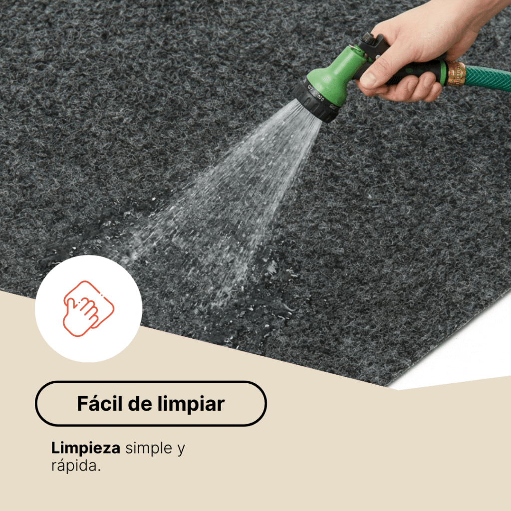 Césped Artificial Pemba Gris 4 mm