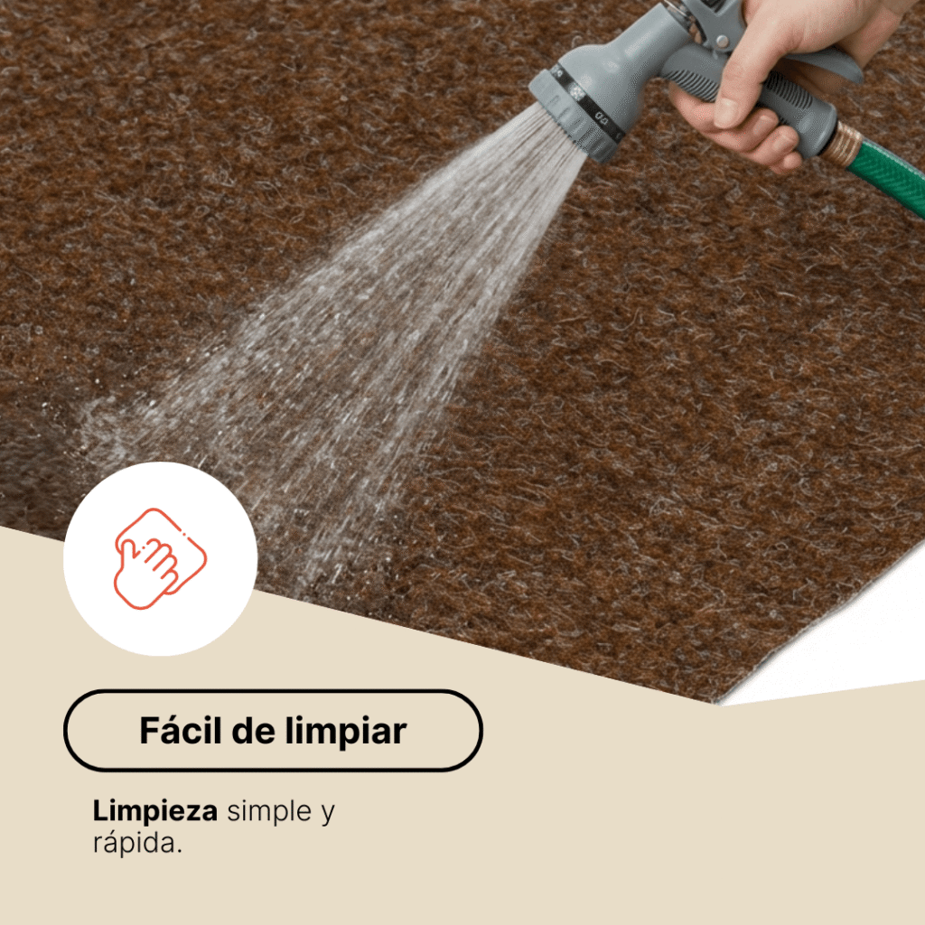 Césped Artificial Pemba Marrón 4 mm