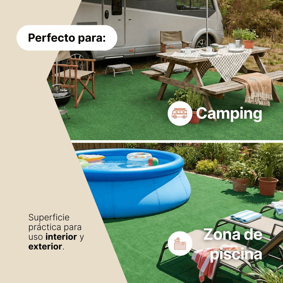 Césped Artificial Pemba Verde 4 mm