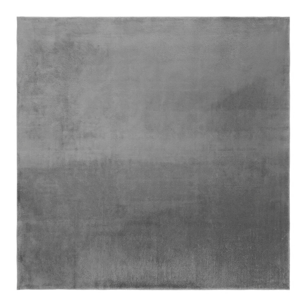 Alfombra Lumi Cuadrada Gris Claro Antideslizante