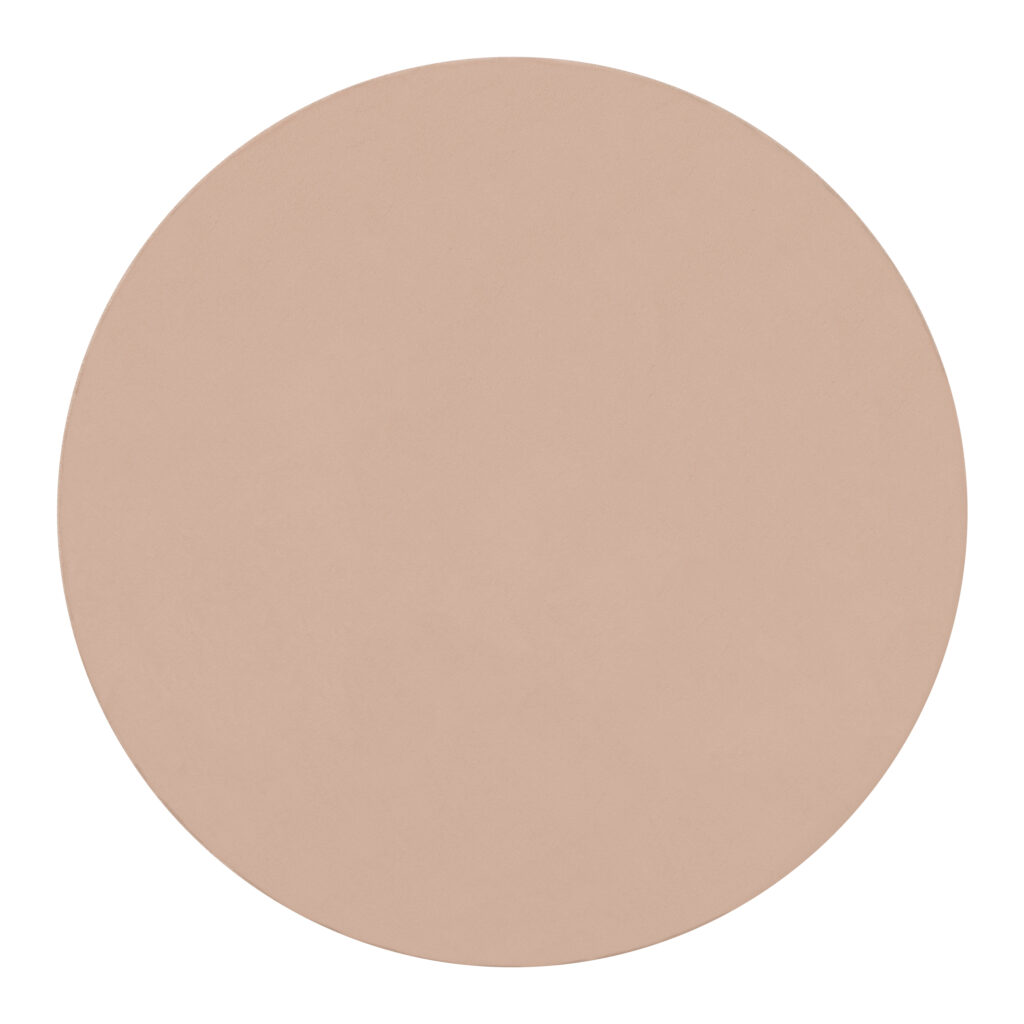 Alfombra Lumi Redonda Beige Antideslizante