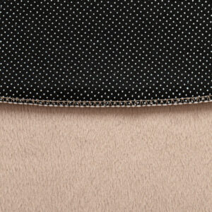 Alfombra Lumi Redonda Beige Antideslizante