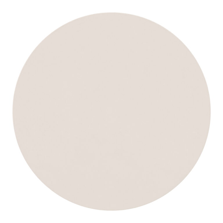 Alfombra Lumi Redonda Crema Antideslizante