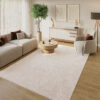 Alfombra Lumi Crema Antideslizante